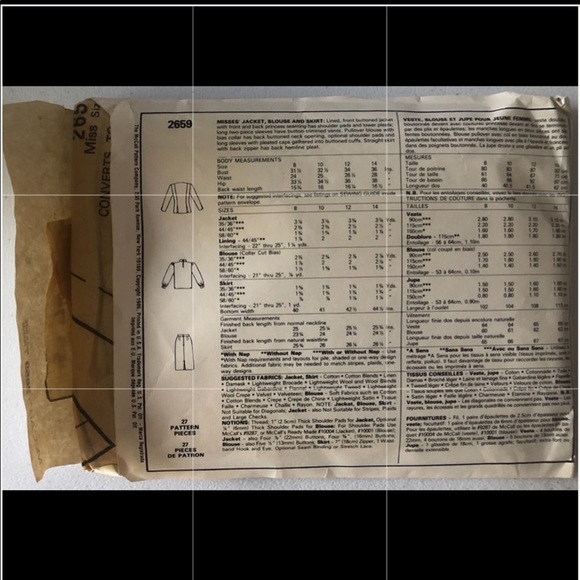 McCall's Pattern Set 2659 - Picture 2 of 2